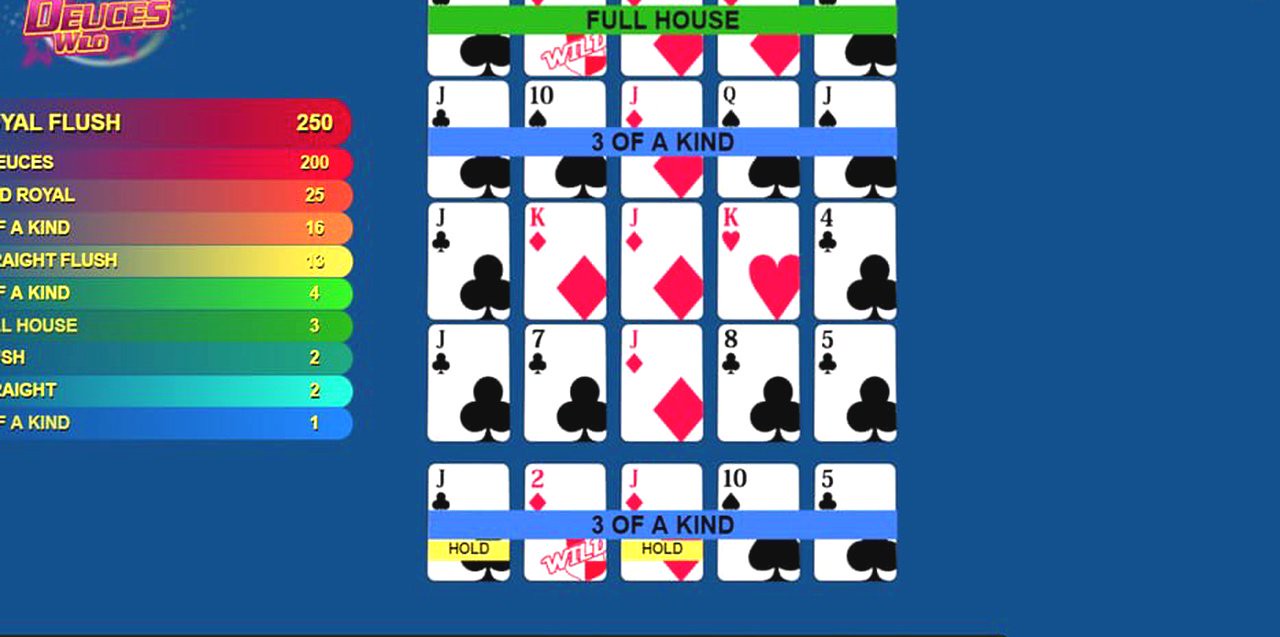 Deuces Wild · Tampilan Aplikasi DUNIASLOT77